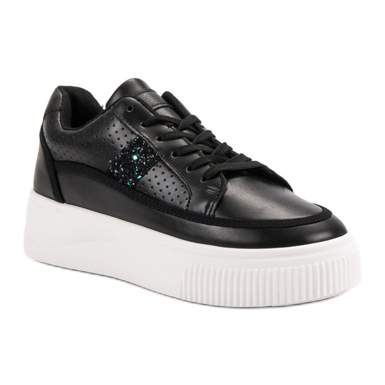 Sorte creepers med glitter 1