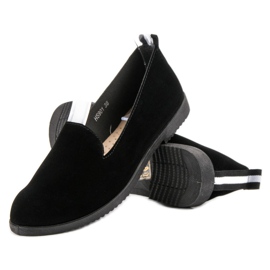 Kvinders slip-on sko sort 2