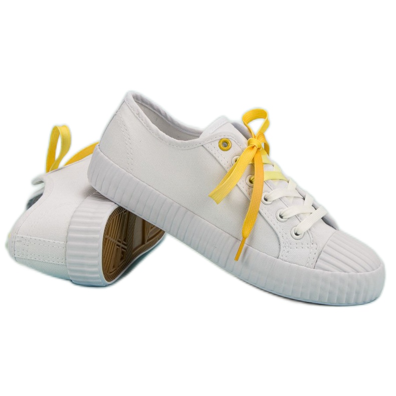 Yes Mile Moderigtige hvide sneakers 1