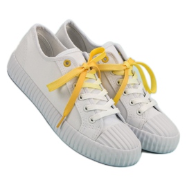 Yes Mile Moderigtige hvide sneakers 2