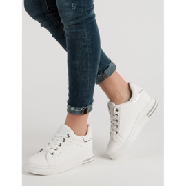 Hvide Wedge sneakers 1