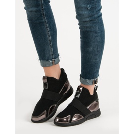 Wedge Slip-On sneakers sort 2