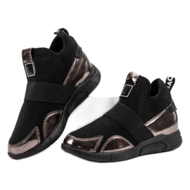 Wedge Slip-On sneakers sort 1