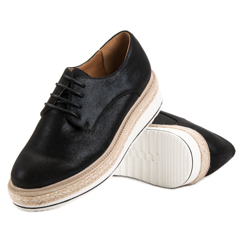 Clowse Sort Espadrilles 1