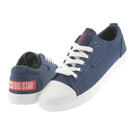 Big star 274876 marineblå sneakers 4