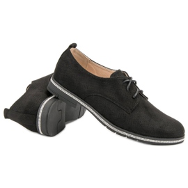Seastar Sorte brogues med krystaller 1