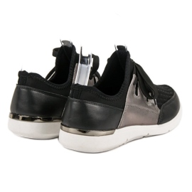 Slip-on sportssko sort 1