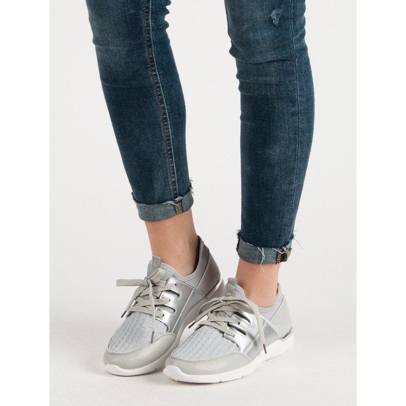 Slip-on sportssko grå 1