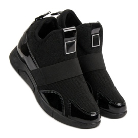 Wedge Slip-On sneakers sort 2