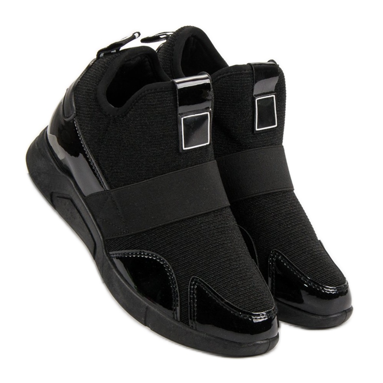 Wedge Slip-On sneakers sort 2
