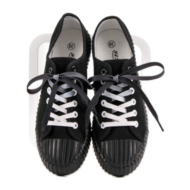 Yes Mile Moderigtige sorte sneakers 1