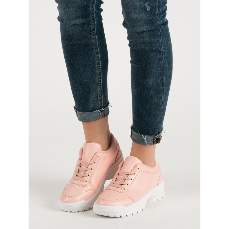 Lyserøde sneakers 1