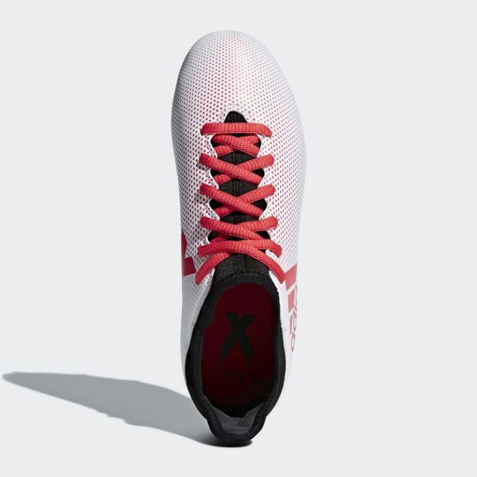 Adidas X 17.3 Fg Jr CP8991 fodboldstøvler flerfarvet hvid 2
