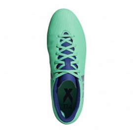 Adidas X 17.4 FxG M CP9197 fodboldstøvler blå blå 1