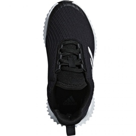 Sko adidas FortaRun K Jr AH2619 marineblå 2