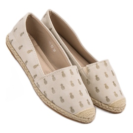 Lucky Shoes Beige Espadrilles I Ananas 3