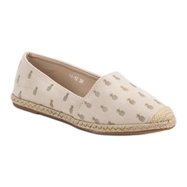 Lucky Shoes Beige Espadrilles I Ananas 4