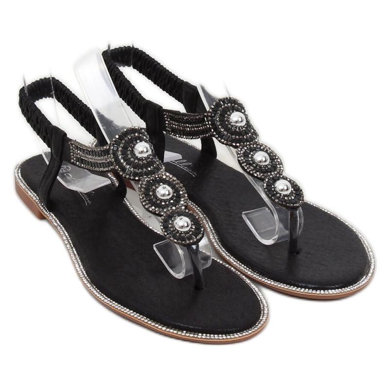 Sorte sandaler ST3107 Sort 1