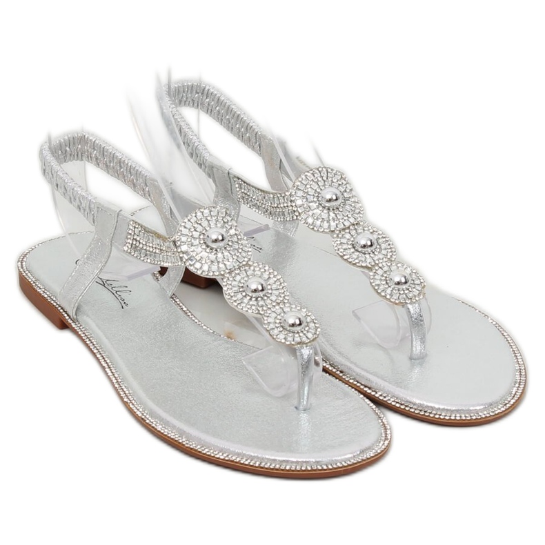 Sølv sandaler ST3107 Sølv grå 1
