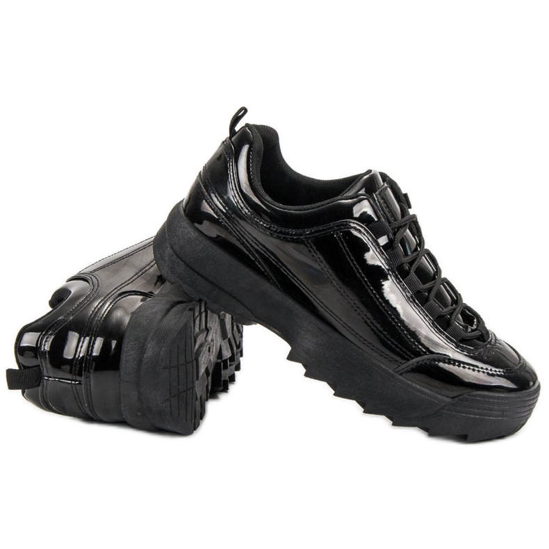 Sort Patent Sneakers 2