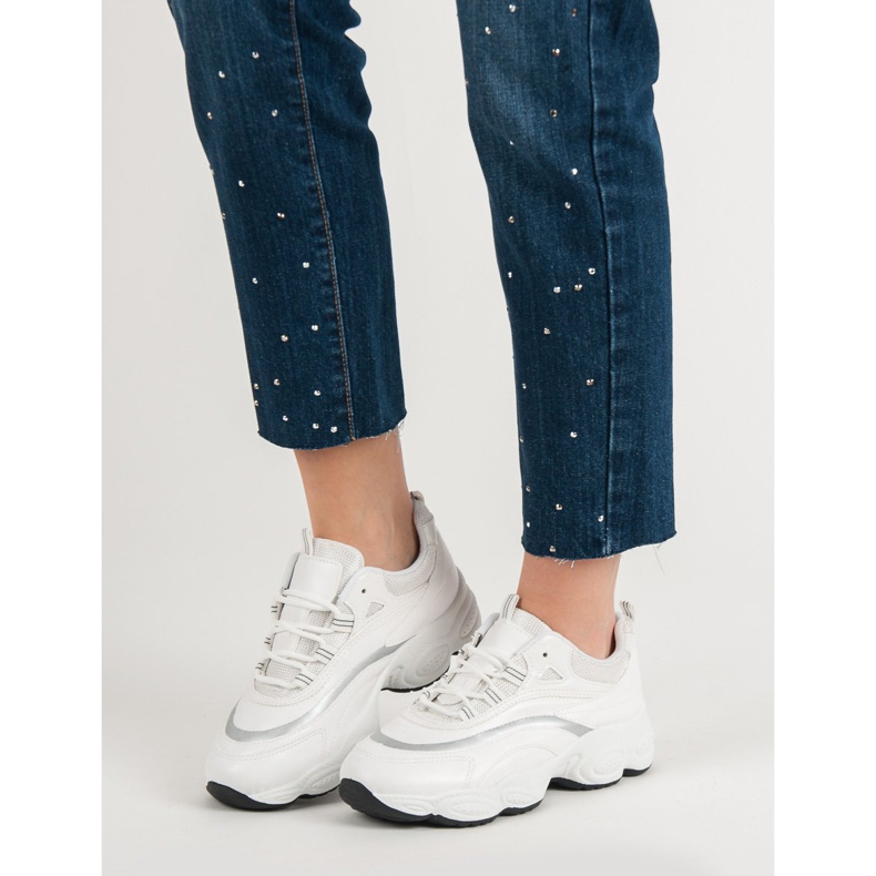 Kayla Hvide sneakers til kvinder 2
