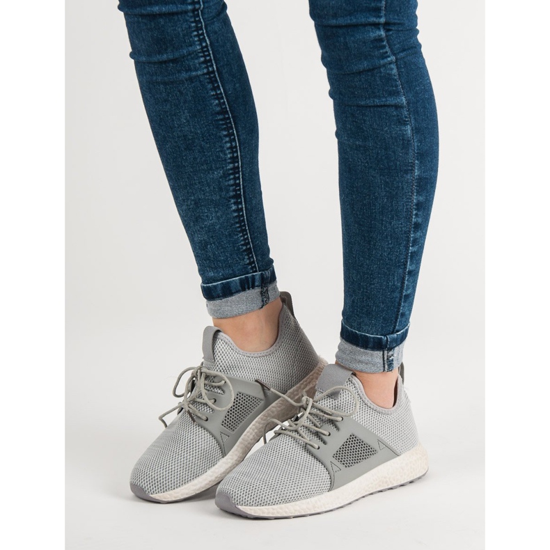 Slip-on sportssko grå 1