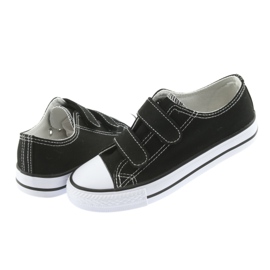 Sorte Atletico velcro sneakers hvid 4
