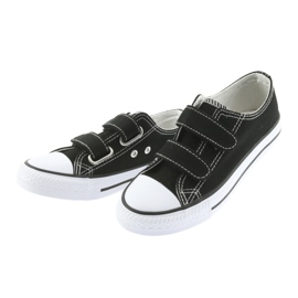 Sorte Atletico velcro sneakers hvid 3