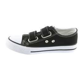 Sorte Atletico velcro sneakers hvid 2