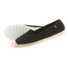 Big star ballerinas espadrilles 274727 sort gul 5