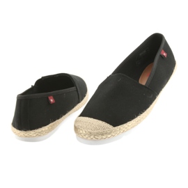Big star ballerinas espadrilles 274727 sort gul 4