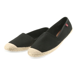Big star ballerinas espadrilles 274727 sort gul 3