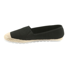 Big star ballerinas espadrilles 274727 sort gul 2