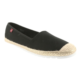 Big star ballerinas espadrilles 274727 sort gul 1