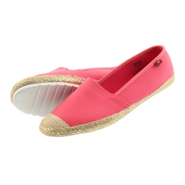 Big Star Kvinders Espadrilles 274731 Pink-Coral lyserød 5