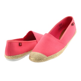 Big Star Kvinders Espadrilles 274731 Pink-Coral lyserød 4