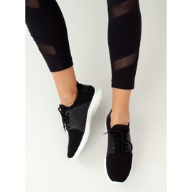 Sorte sportssko 7758-Y Sort 1