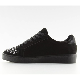 Sorte kvinders sneakers G253 Black II-GAT 1