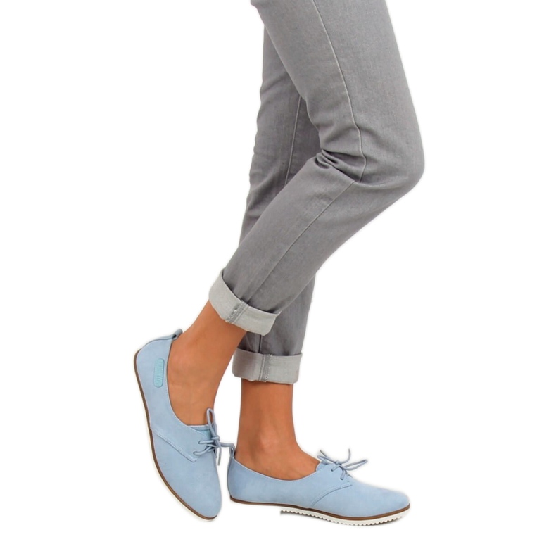 Blå Kvinder blå loafers 6907-BL Blå 2