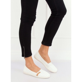 Hvide ballerinaer til kvinder XJ-2959 Hvid 2