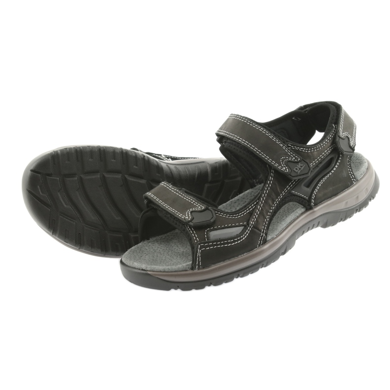 Velcrosandaler lys EVA DK sort bund 4