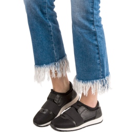 Sergio Todzi Slip-on sko med elastik sort 2