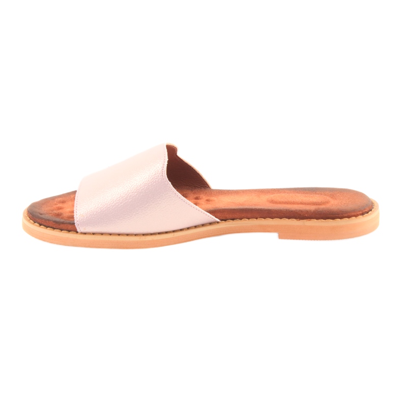 M.Daszyński Daszyński Women's Flat Heel 1837 Pink lyserød 2