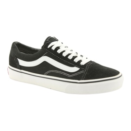 Old Skool Vans sort hvid 1