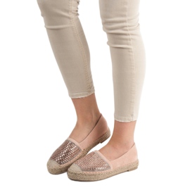 Espadrilles Med Cubic Zirconia VICES lyserød 1