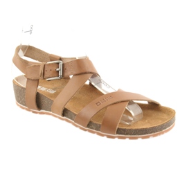 Big Star dame kamel sandaler 274A010 brun 1