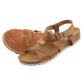Big Star dame kamel sandaler 274A010 brun 4