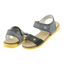 Bartek Pigeres sandaler 56183 sort med mønster 4