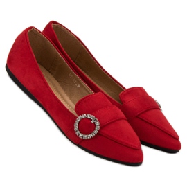 Ch. Creation Stilfulde loafers rød 1