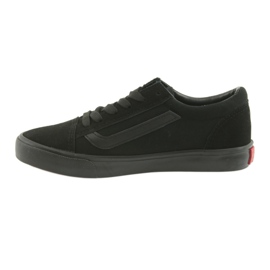 Atletico 18081 sneakers med snøre, sorte 2